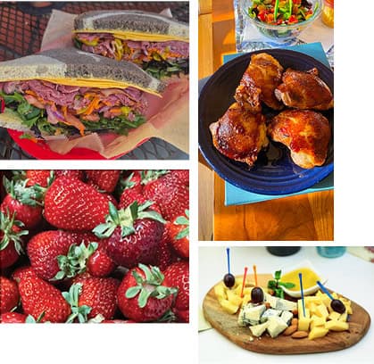 Tasting Collage